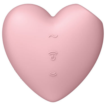 Vibratore Air Pulse Cutie Heart: stimolazione intensa e delicata